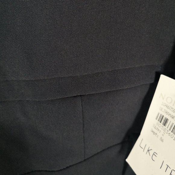 NEW - Weekend Max Mara - Navy Dress Pants Single Pleat - Size 34W x 30L - Picture 5 of 5